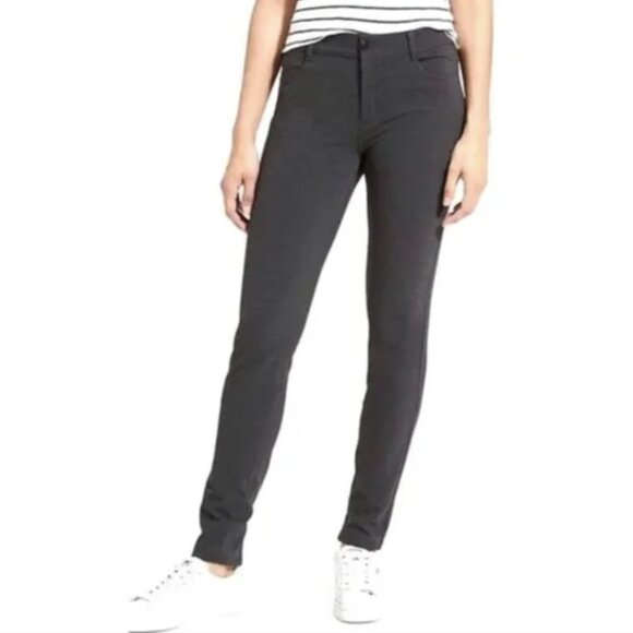 Athleta Avenue Ponte Skinny Knit Pants  Size 10 Style 439153-01 - Picture 1 of 11